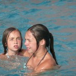 Schwimmen und Stöckchensuche (6. Tag)